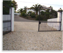 Driveways, gates and fences